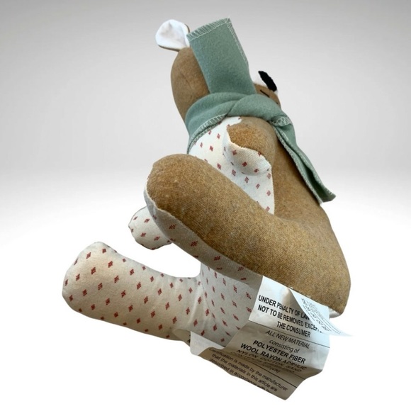 NEW Deer Stuffed Animal Weighted Doorstop Holiday Fawn Lifetime Brands Elements - Picture 7 of 8